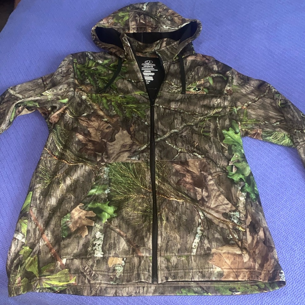 Mossy oak zip up jacket